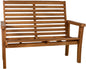 Teak Bench Nicosia with Reclining Function