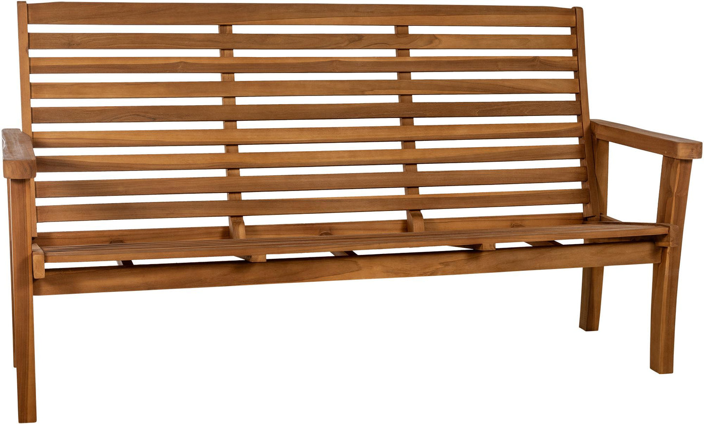 Teak Bench Nicosia with Reclining Function