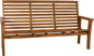 Teak Bench Nicosia with Reclining Function