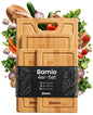 Set de 4 Tablas de Cortar Bamio