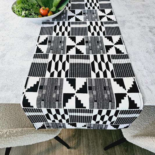Set of 2 Table Runners 160x35cm | 180x35 | 200x35cm | 100% Cotton African Print Fabric-0
