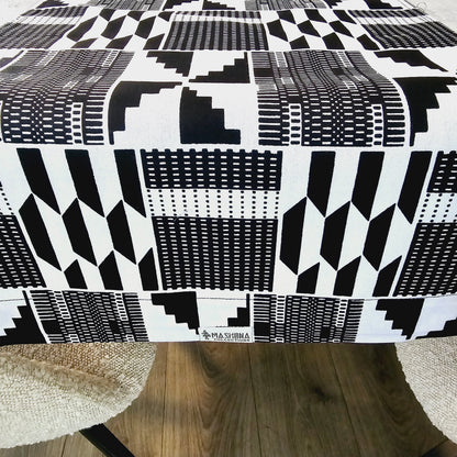 Set of 2 Table Runners 160x35cm | 180x35 | 200x35cm | 100% Cotton African Print Fabric-1