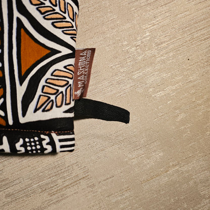 Set of 2 Oven Gloves | African Print 100% Cotton Fabric-1