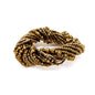 The Beaded Napkin Ring - Gold