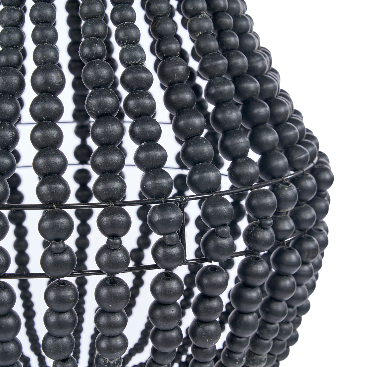 The Teardrop Chandelier - Black - M