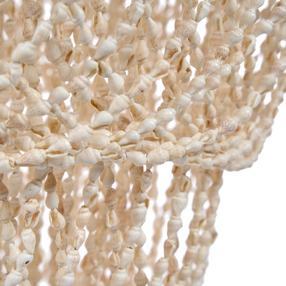 The Ocean Tower Shell Chandelier - Natural - L