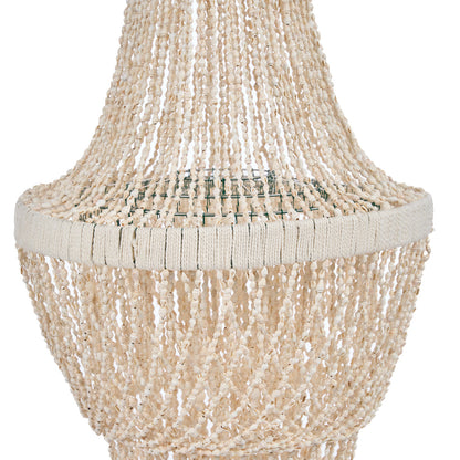 The Ocean Tower Shell Chandelier - Natural - L