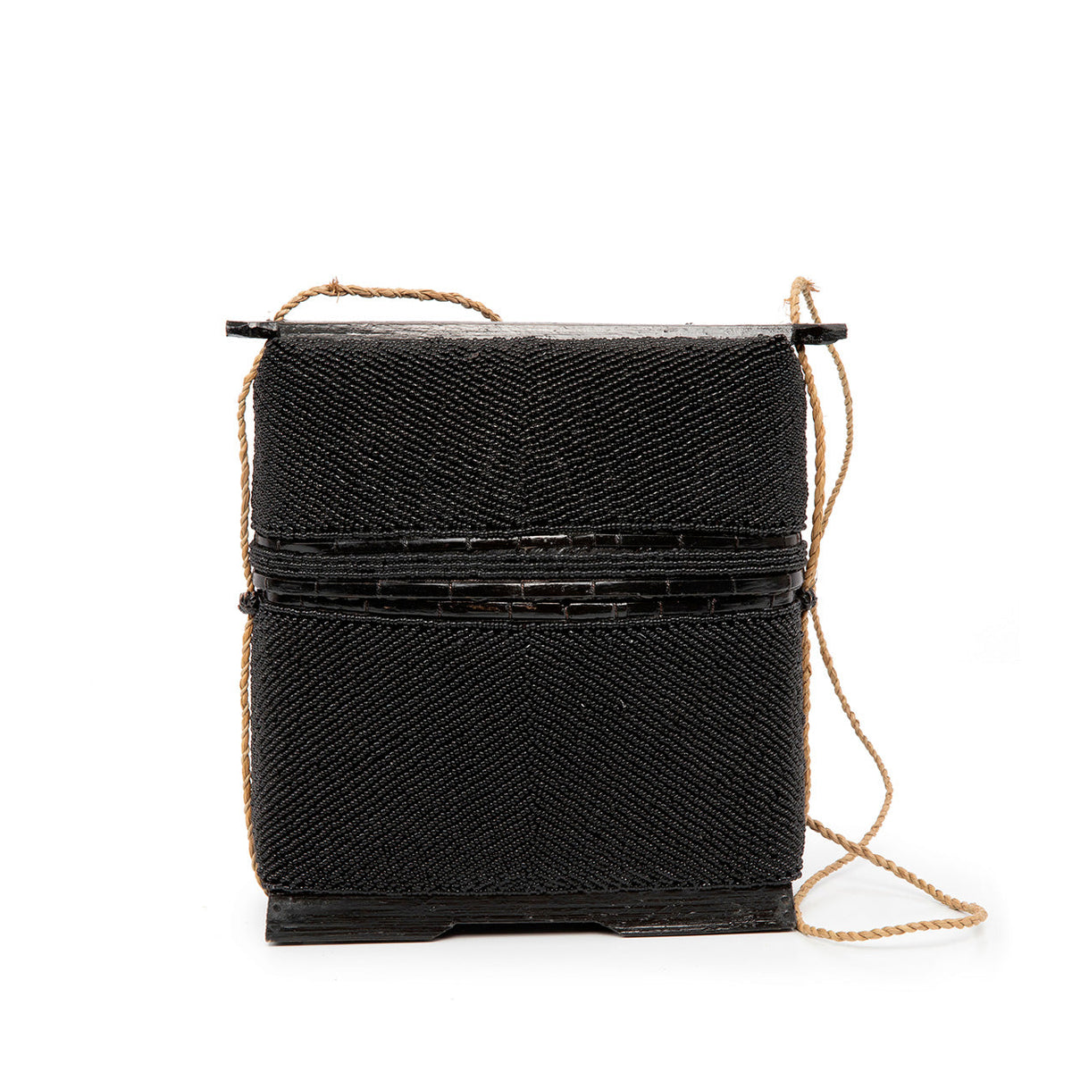 The Beaded Treasure Box - Black