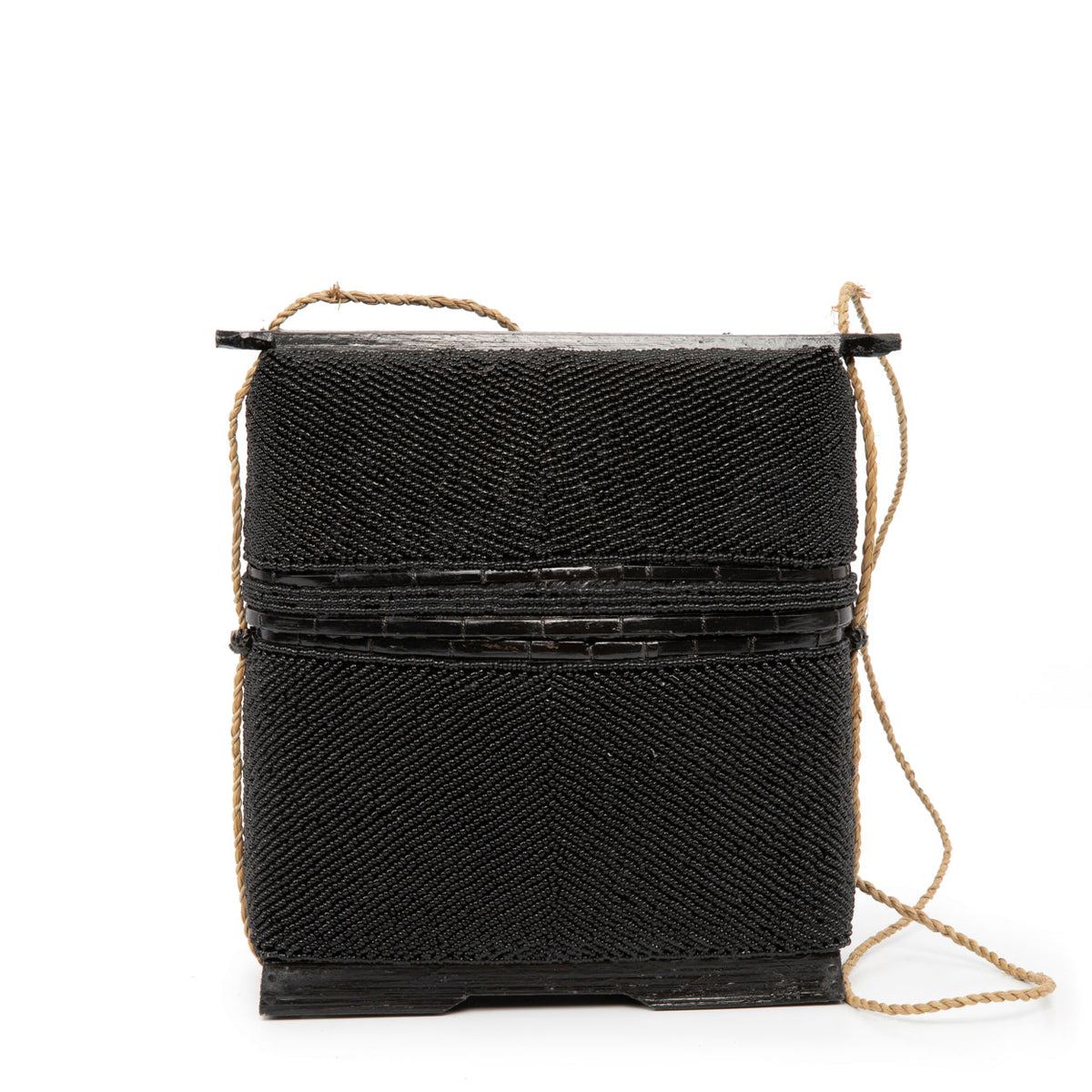 The Beaded Treasure Box - Black