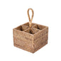 The Rattan Cutlery Caddy No. 4 - Natural Brown