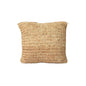 Raffia Flowers Square Cushion Cover - Natural - 40x40