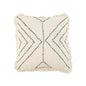 The Tribal Cushion Cover - Natural Black