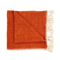 The Stitch Bed Throw - Terracotta