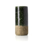 The Moss Cylinder Vase - Concrete Green - L