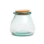 The Belly Glass Pot - Blue - L