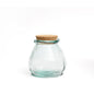The Belly Glass Pot - Blue - S