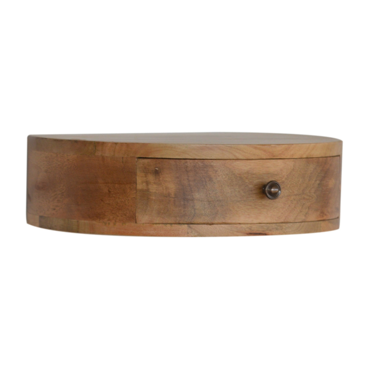 Mesa de Cabeceira de Parede com Bordas Arredondadas