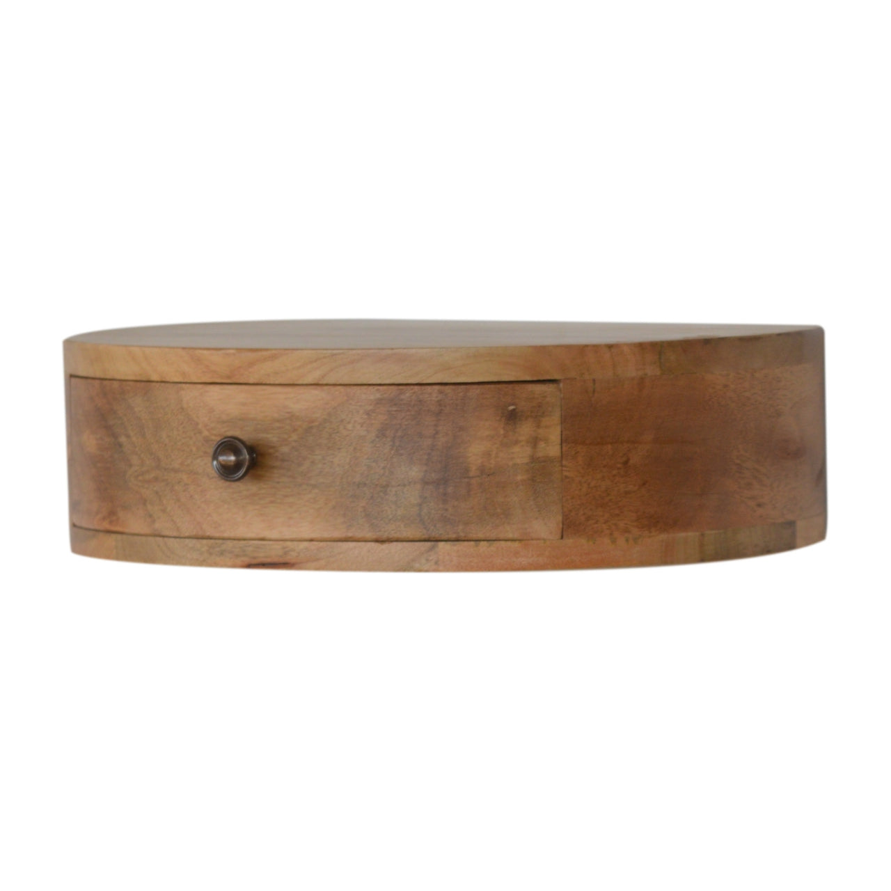 Mesa de Cabeceira de Parede com Bordas Arredondadas