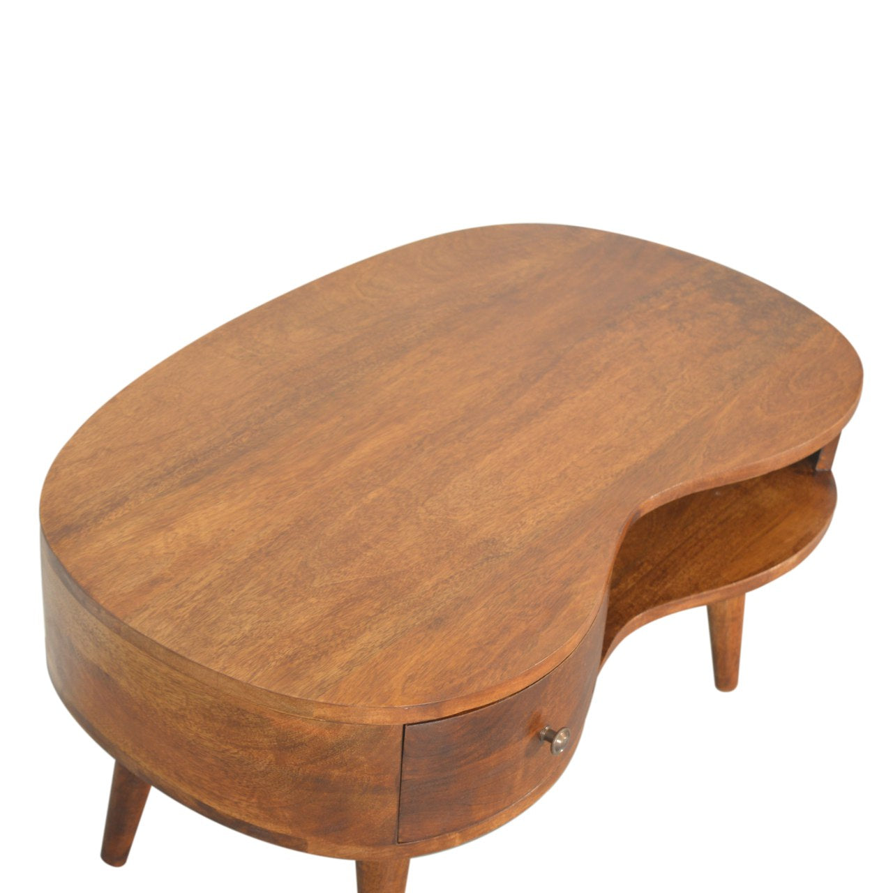 Mesa de Centro Wave Castaño