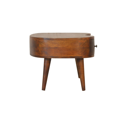 Mesa de Centro Wave Castaño