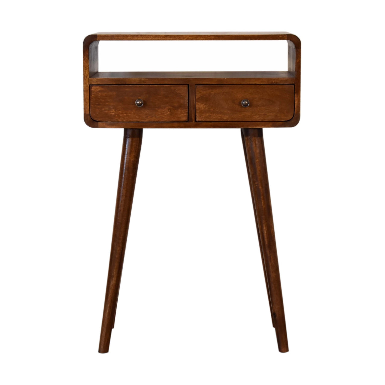 Mesa Consola Mini Castaño