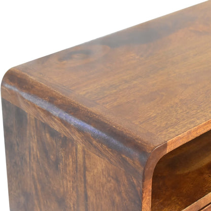 Mesa Consola Mini Castaño