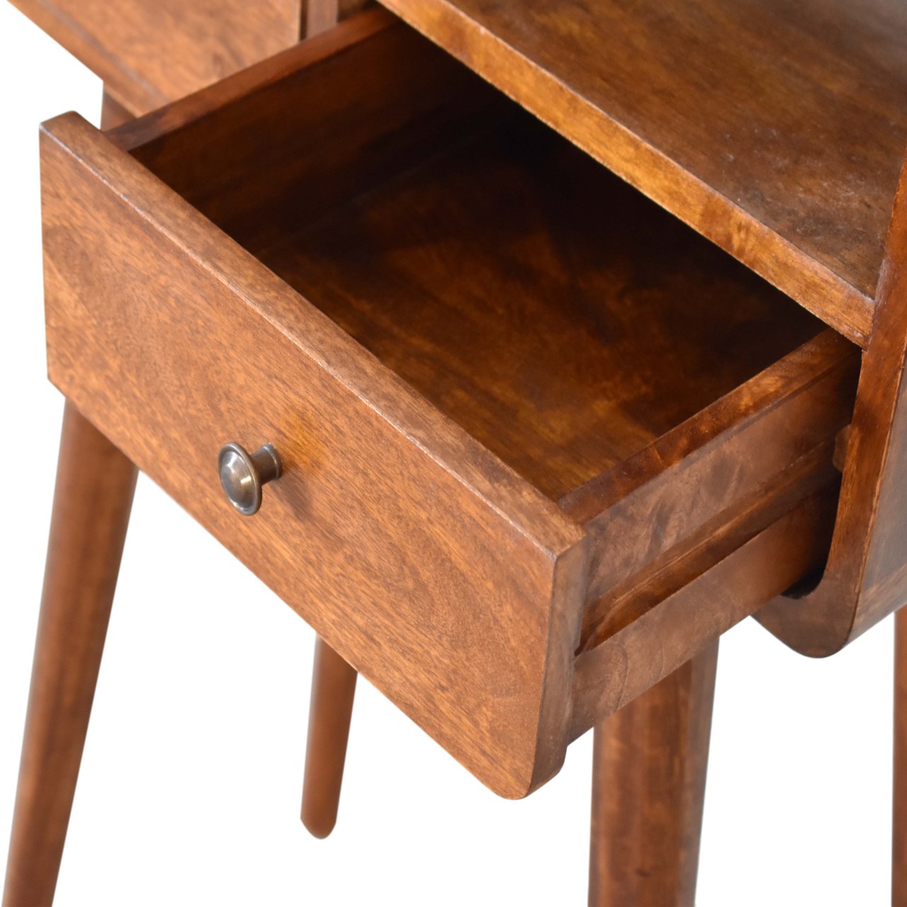Mesa Consola Mini Castaño
