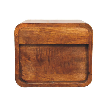 Mesita de Noche Flotante Mini Chestnut