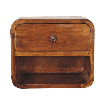 Mini Curve Floating Bedside