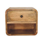 Mini Oak-ish Floating Open Bedside
