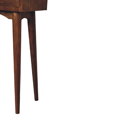 Consola Mini Castaño para Entrada