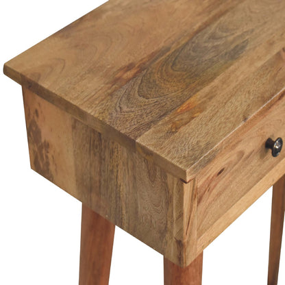 Mini Mesa Console de Corredor em Estilo Carvalho
