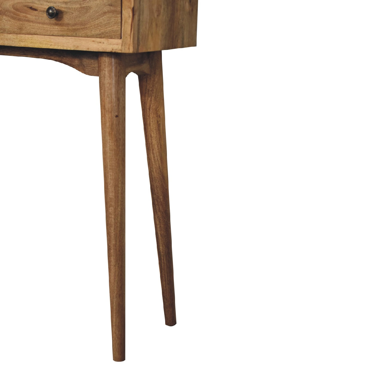 Mini Mesa Console de Corredor em Estilo Carvalho