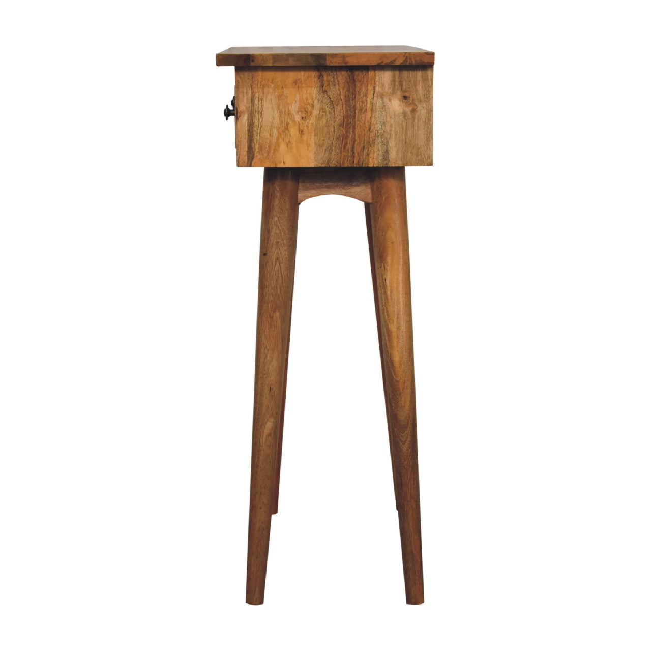Mini Mesa Console de Corredor em Estilo Carvalho