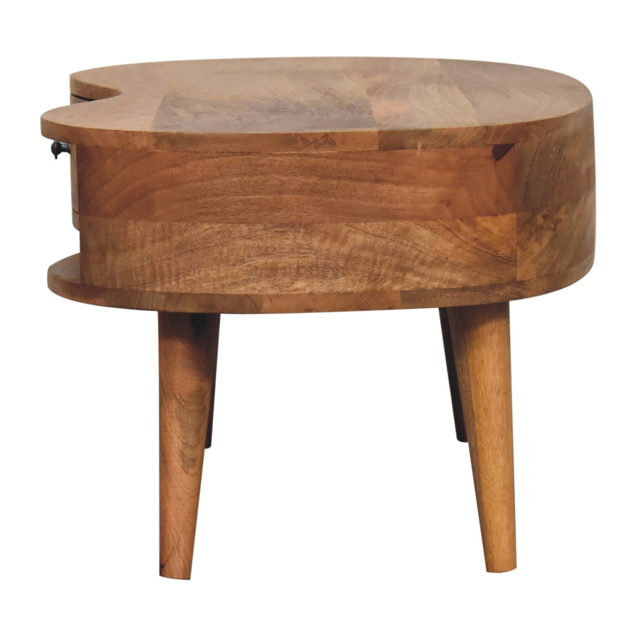 Mesa de Centro Wave con Acabado Roble