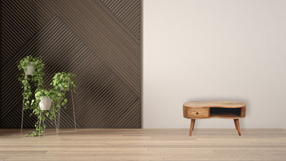 Oak-ish Wave Coffee Table