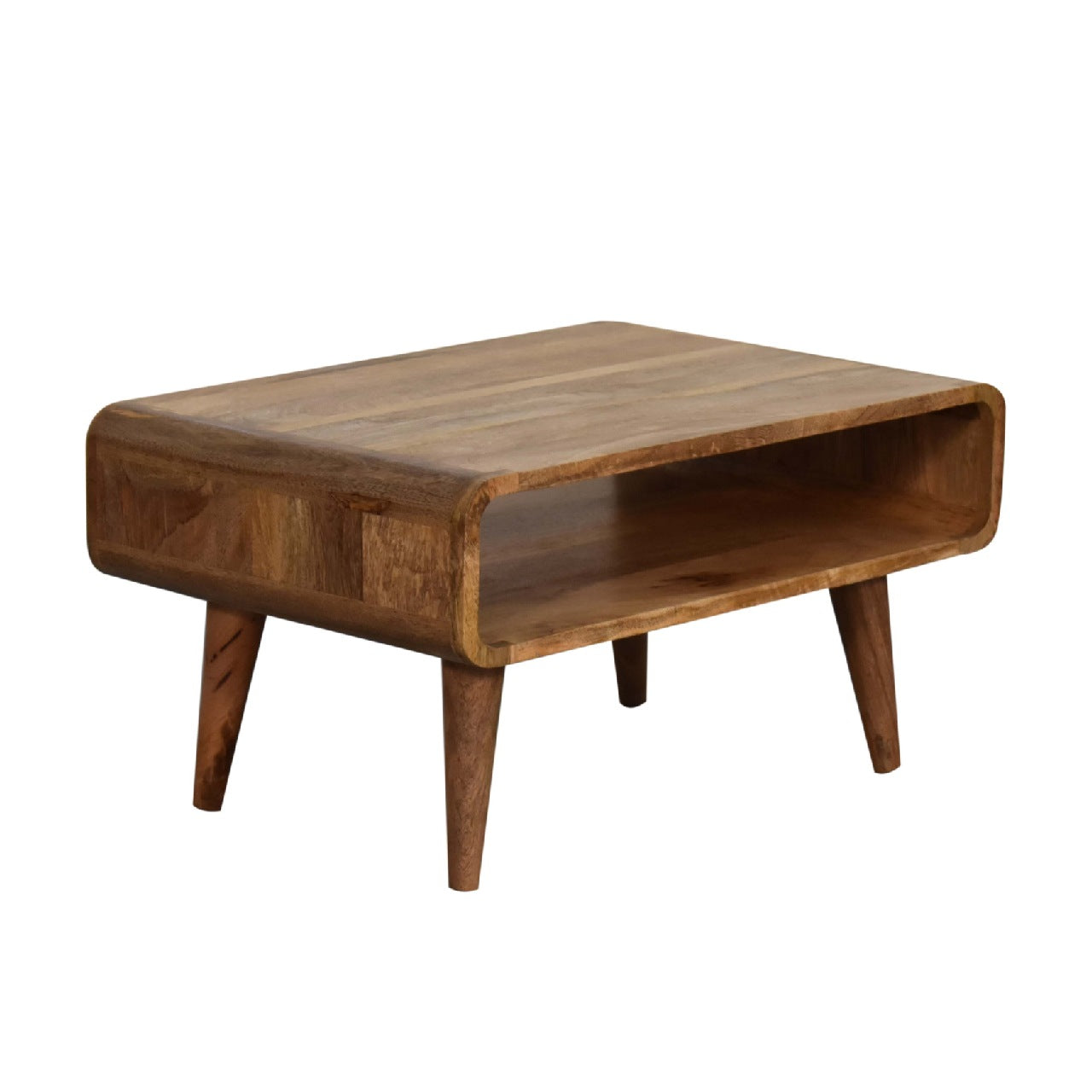 Mueble de Televisión Abierto Estilo Roble