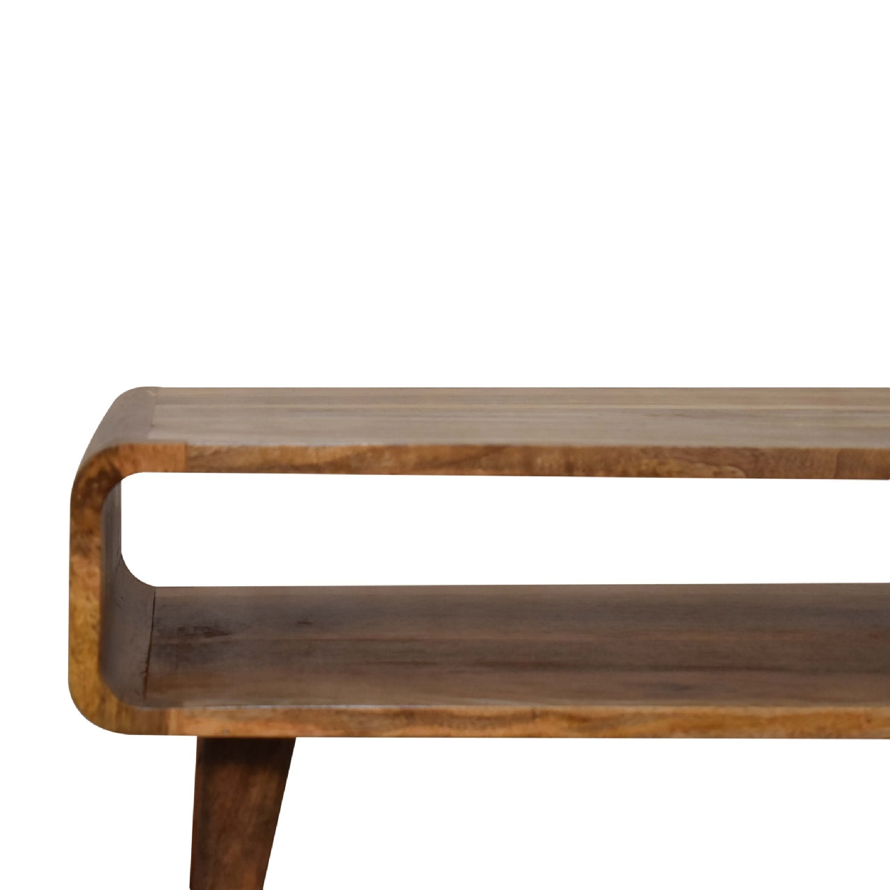 Mueble de Televisión Abierto Estilo Roble