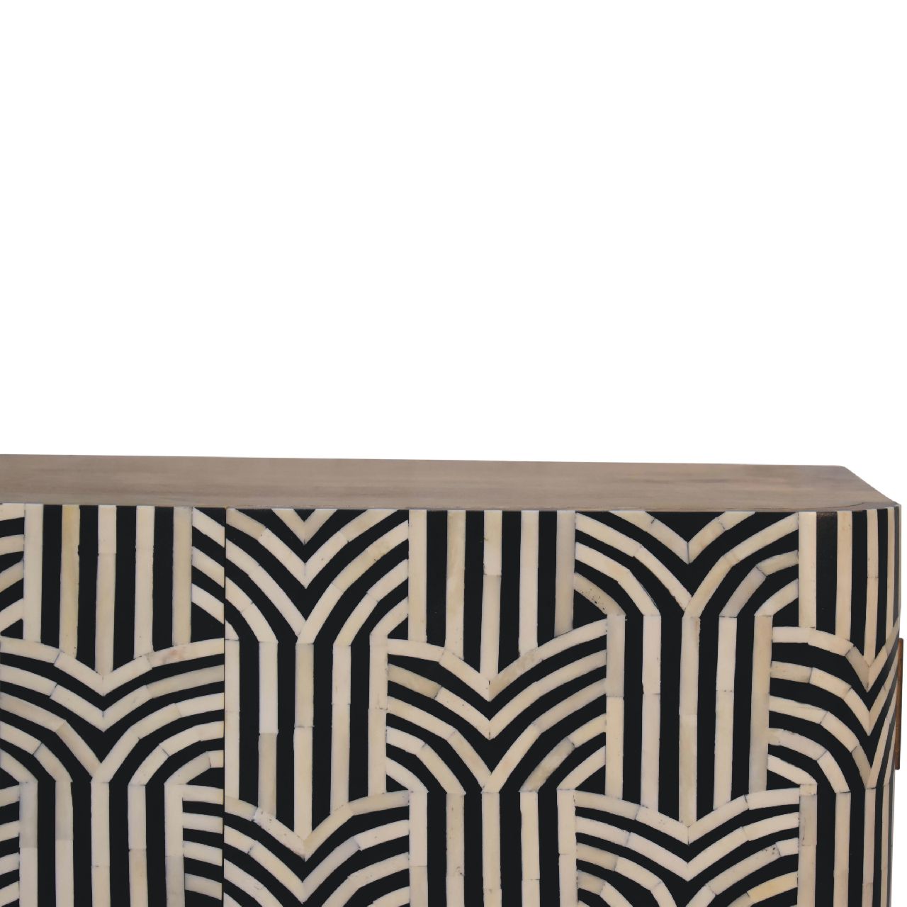 Edessa Knochen-Intarsien-Schrank