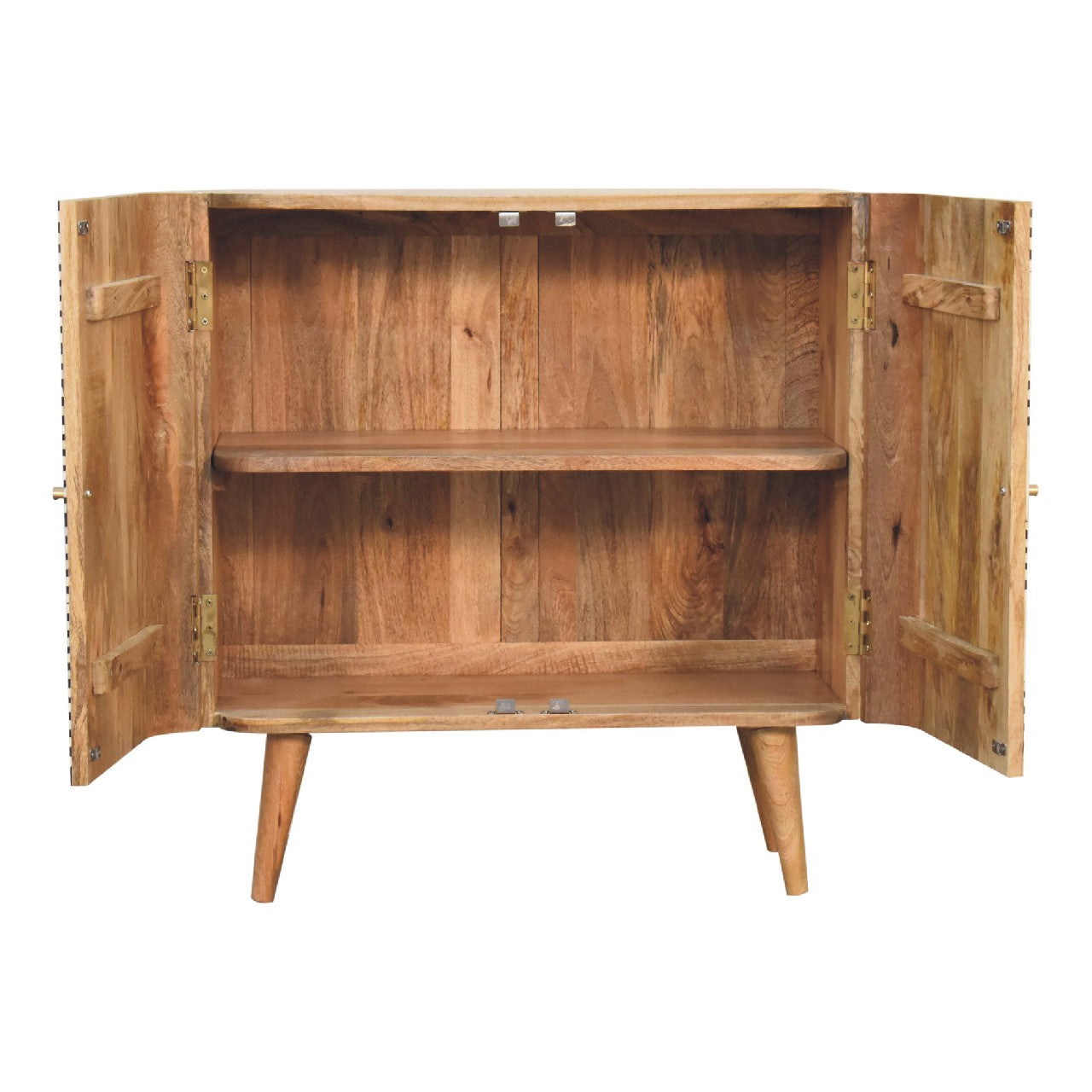 Edessa Knochen-Intarsien-Schrank