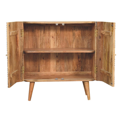 Edessa Knochen-Intarsien-Schrank