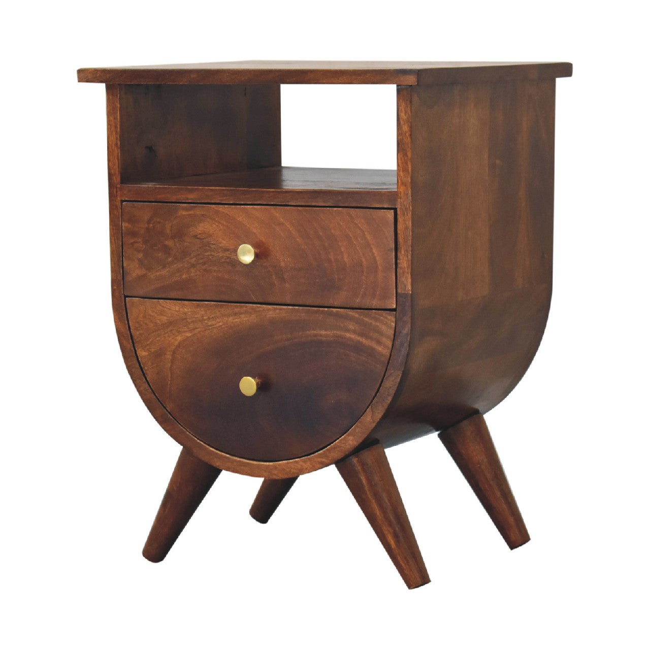 Split Chestnut Nachttisch