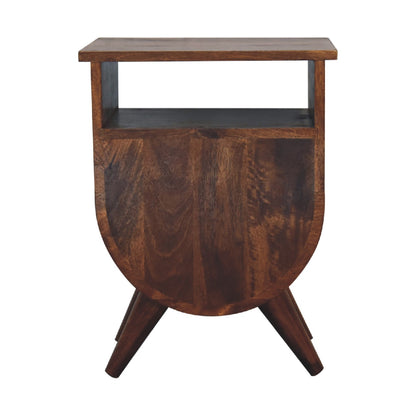 Split Chestnut Nachttisch