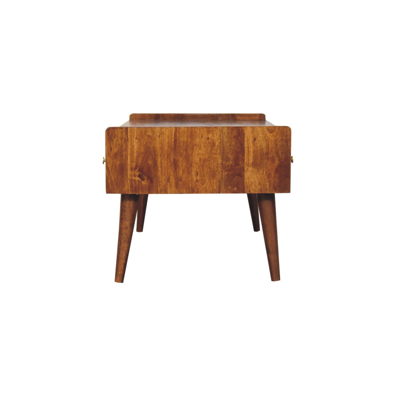 Mueble Multimedia Elevado en Castaño