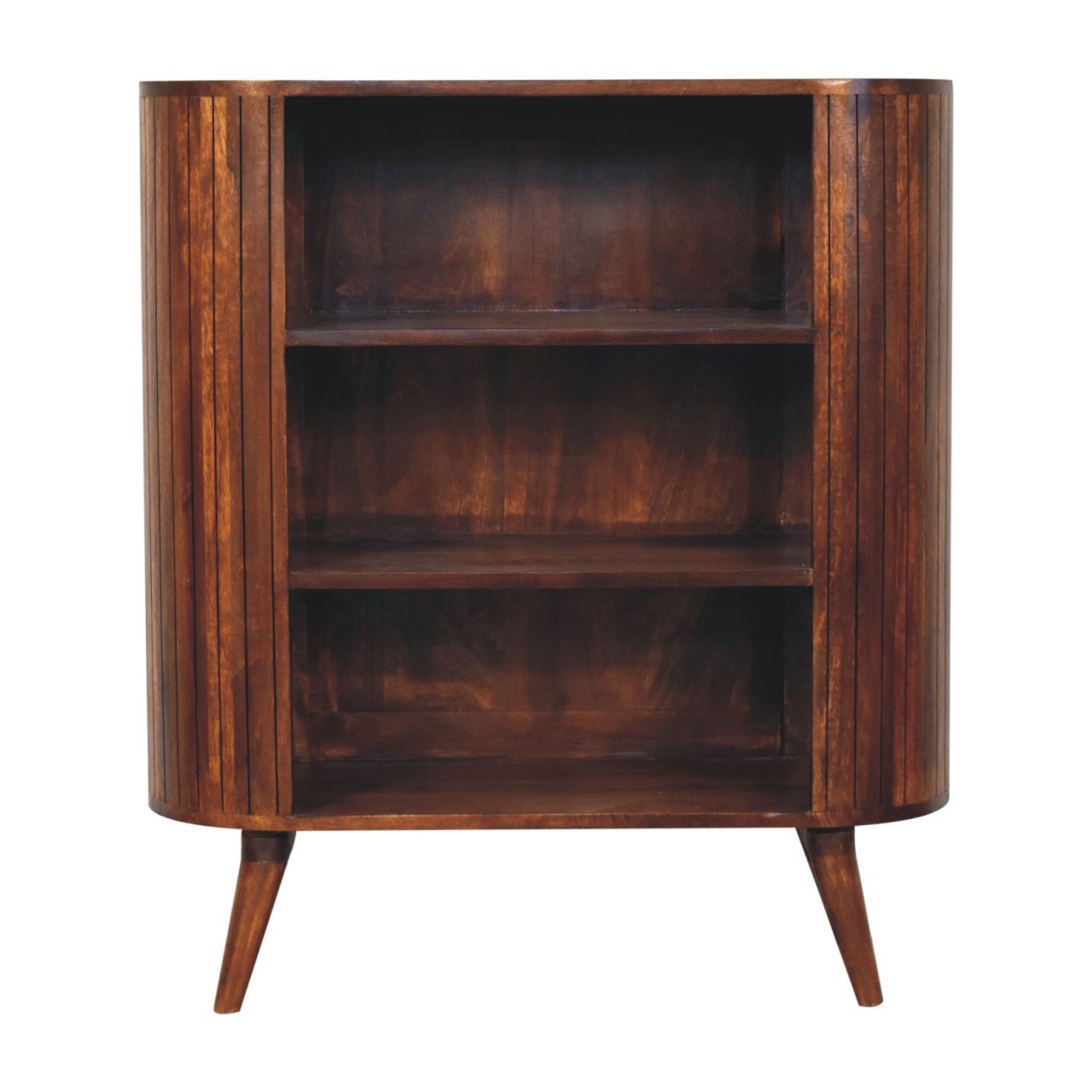 Cortez Credenza Aperta in Legno Castagno
