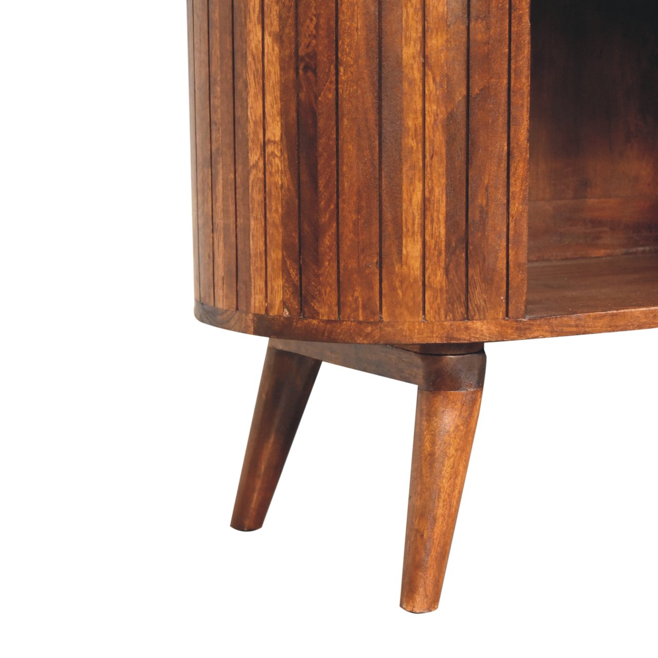 Cortez Credenza Aperta in Legno Castagno