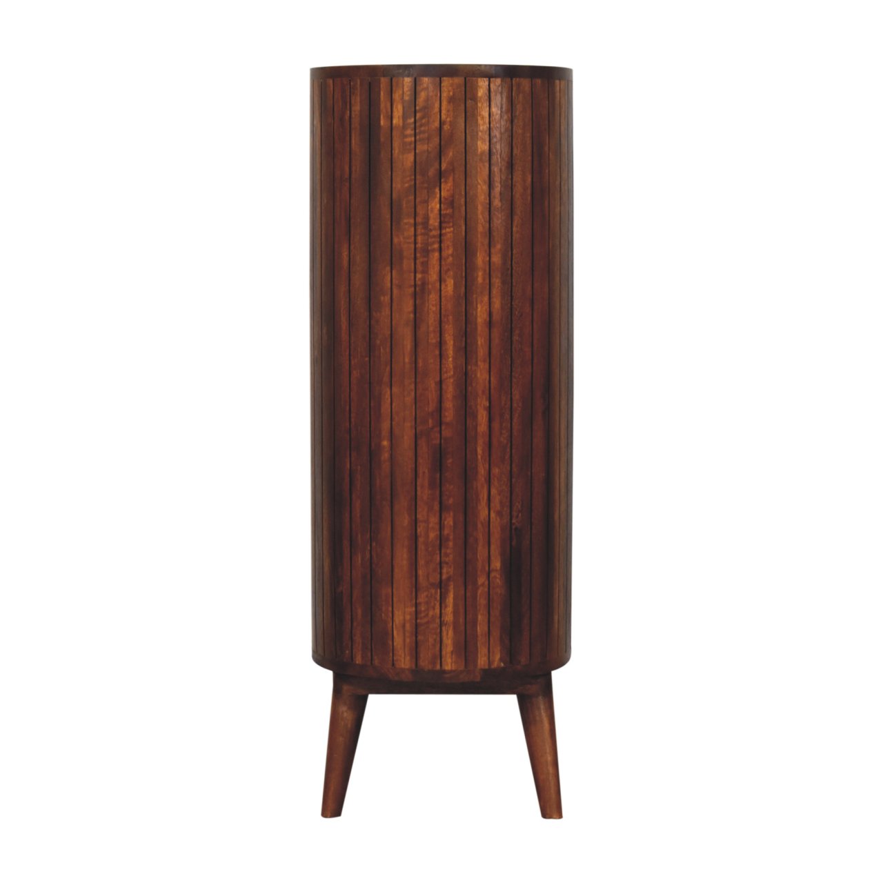 Cortez Credenza Aperta in Legno Castagno