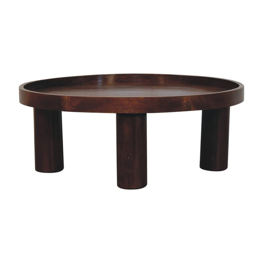 Tavolino da Caffè Crescent Chestnut