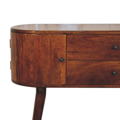 Grove Kastanje Sidetable