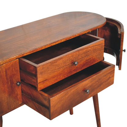 Grove Kastanje Sidetable